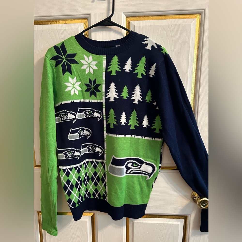 Seattle Seahawks Ugly Christmas Sweater